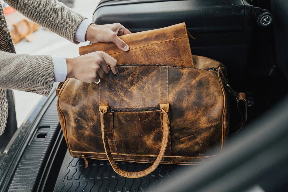 Unique Personalized Denali Duffel Customized Duffle Bag Gifts for Men by Groovy Guy