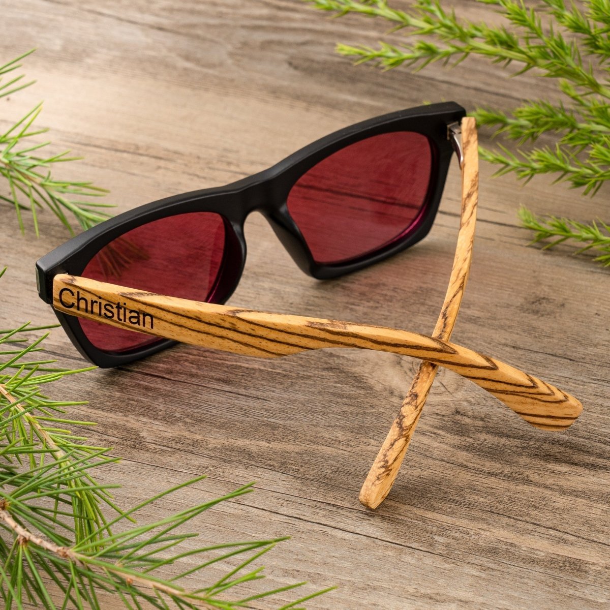 Sunglasses Natural Navigators by Groovy Groomsmen Gifts