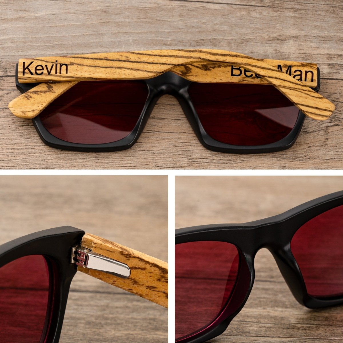 Sunglasses Natural Navigators by Groovy Groomsmen Gifts
