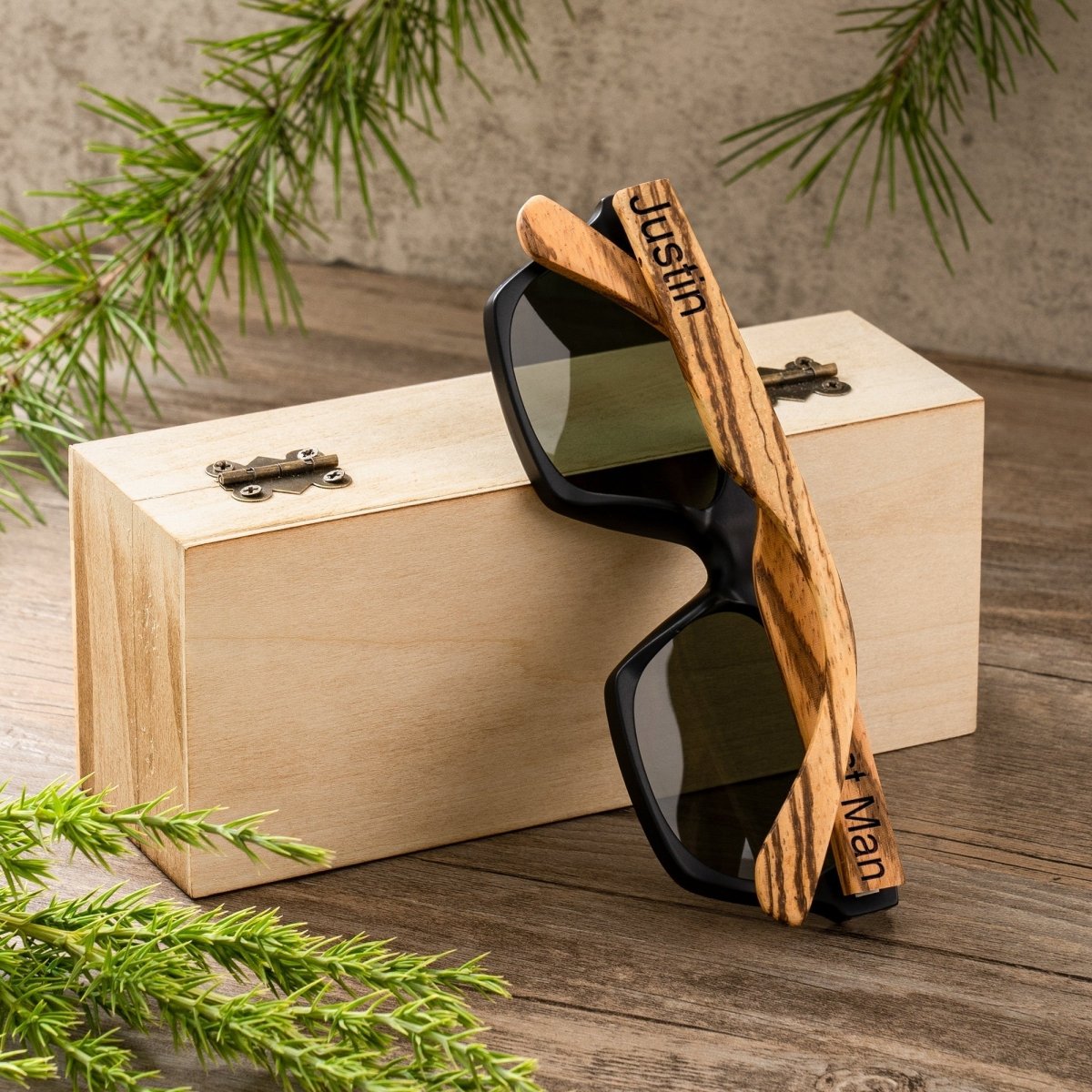 Sunglasses Natural Navigators by Groovy Groomsmen Gifts