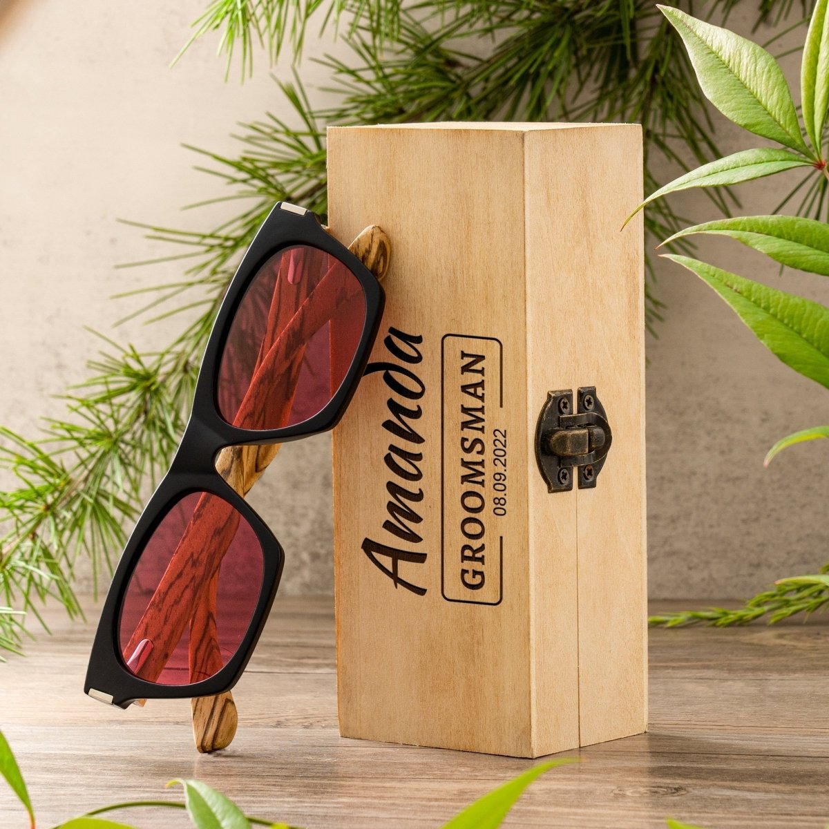 Sunglasses Natural Navigators by Groovy Groomsmen Gifts
