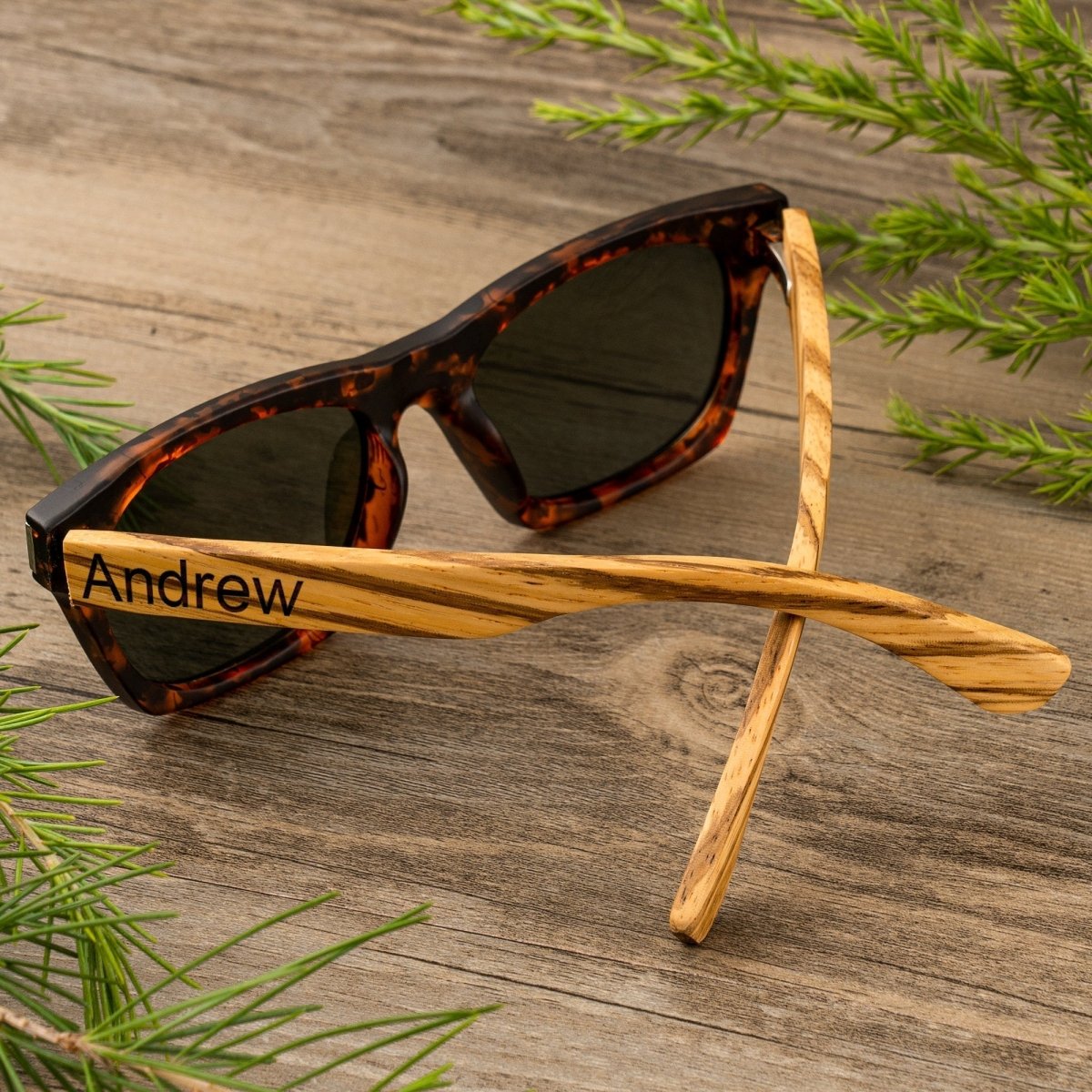 Sunglasses Natural Navigators by Groovy Groomsmen Gifts
