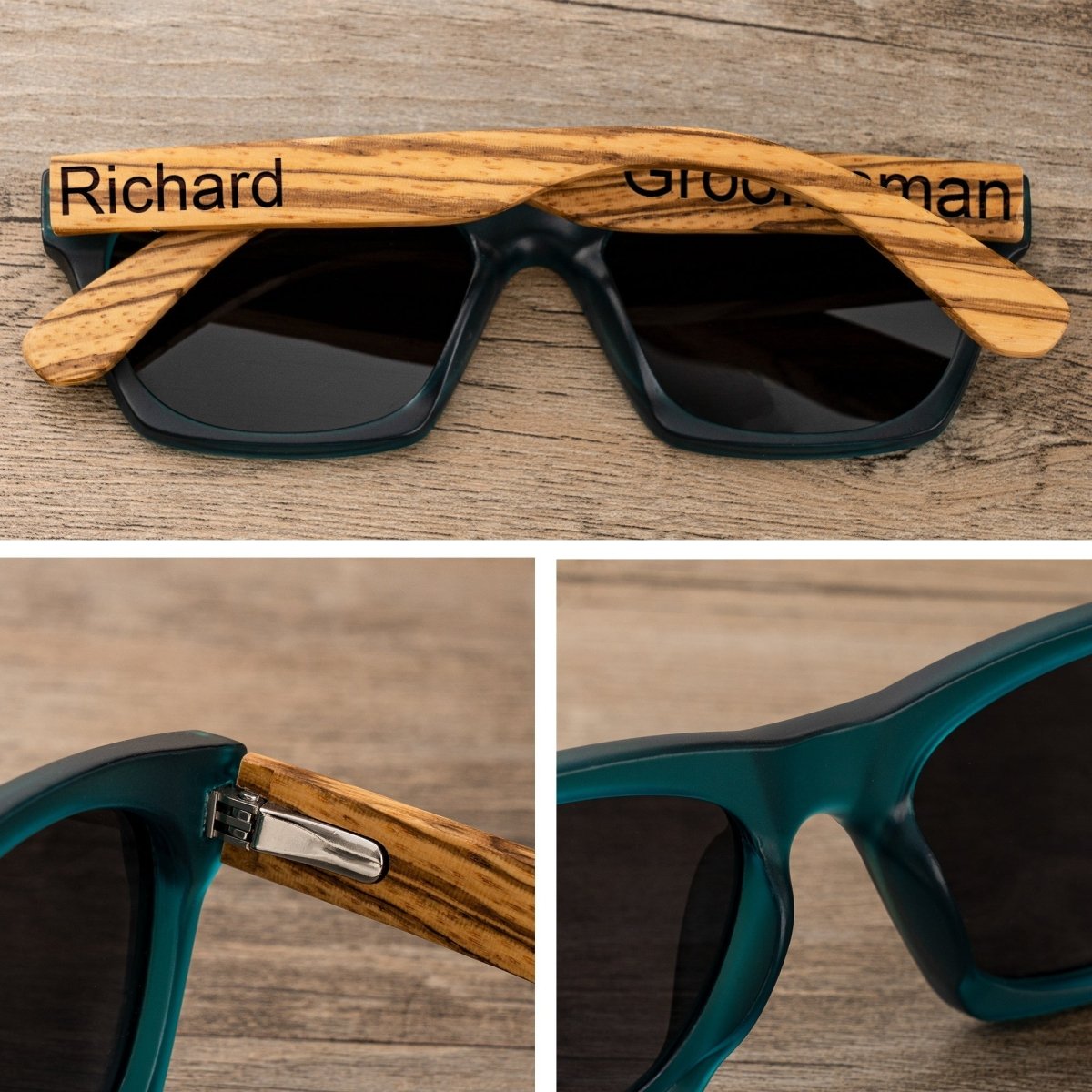 Sunglasses Natural Navigators by Groovy Groomsmen Gifts
