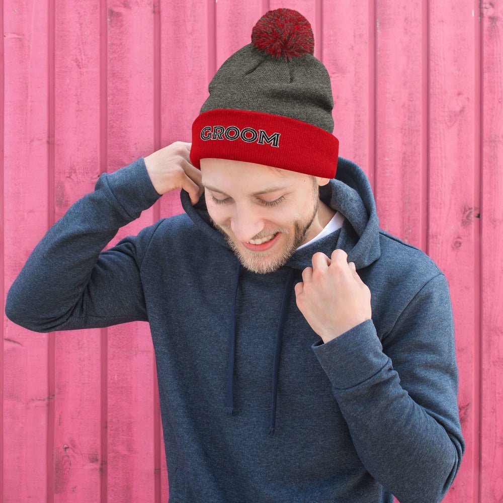 Wearables Groom Beanie by Groovy Groomsmen Gifts