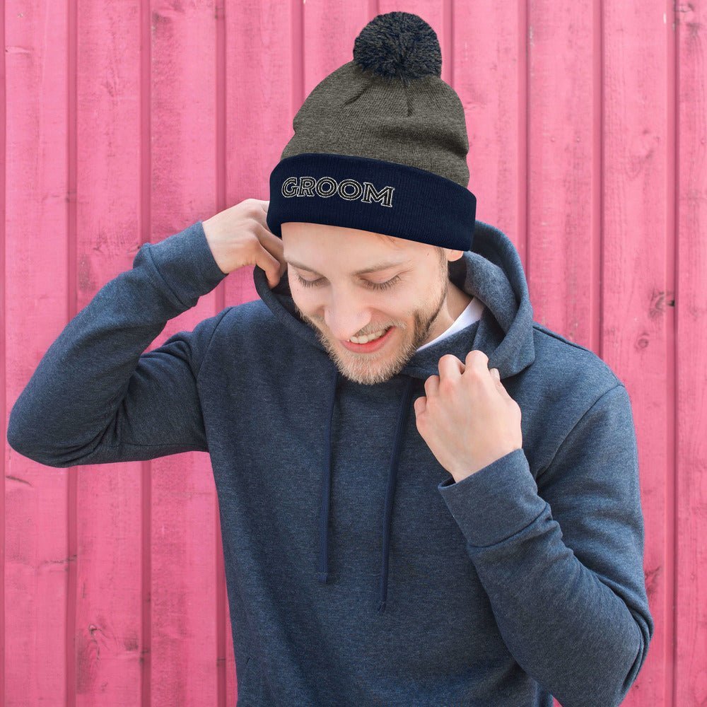 Wearables Groom Beanie by Groovy Groomsmen Gifts