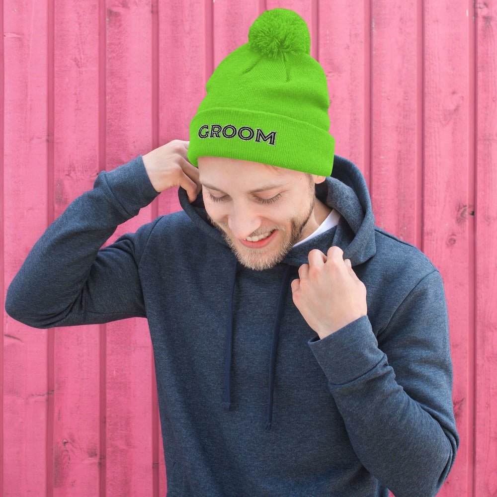 Wearables Groom Beanie by Groovy Groomsmen Gifts