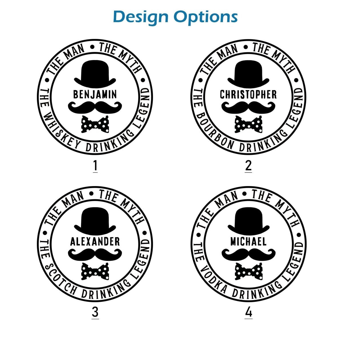 I Am Legend Glass by Groovy Groomsmen Gifts