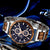 Blue Zebrawood Watch
