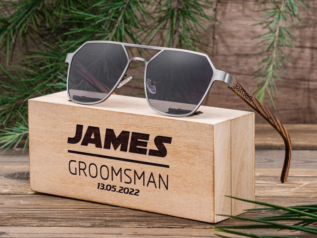 Unique Personalized The Mavericks Customized Sunglasses Gifts for Men by Groovy Guy