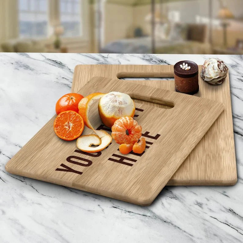 Unique Personalized The Lovers' Cutting Board Customized Cutting Board Gifts for Men by Groovy Guy