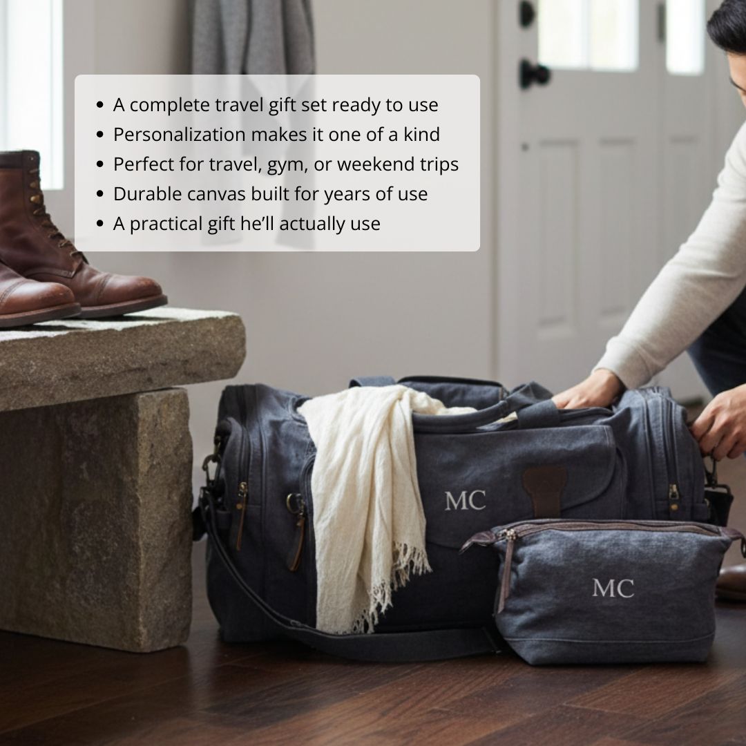 Duffle and Dopp Set