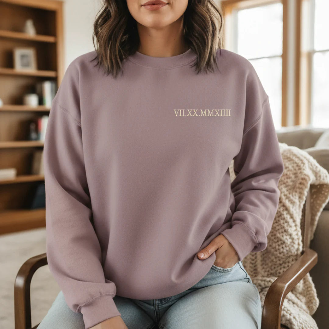 Embroidered Sentimental Sweatshirt
