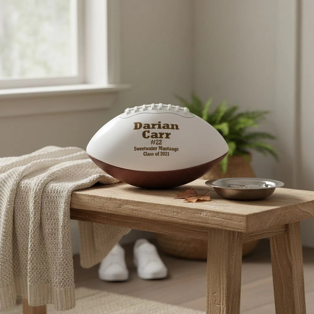 Personalized Pigskin Proposal Gift
