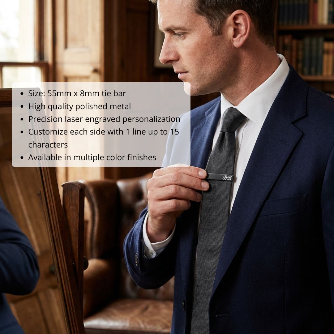 Custom Engraved Tie Clip