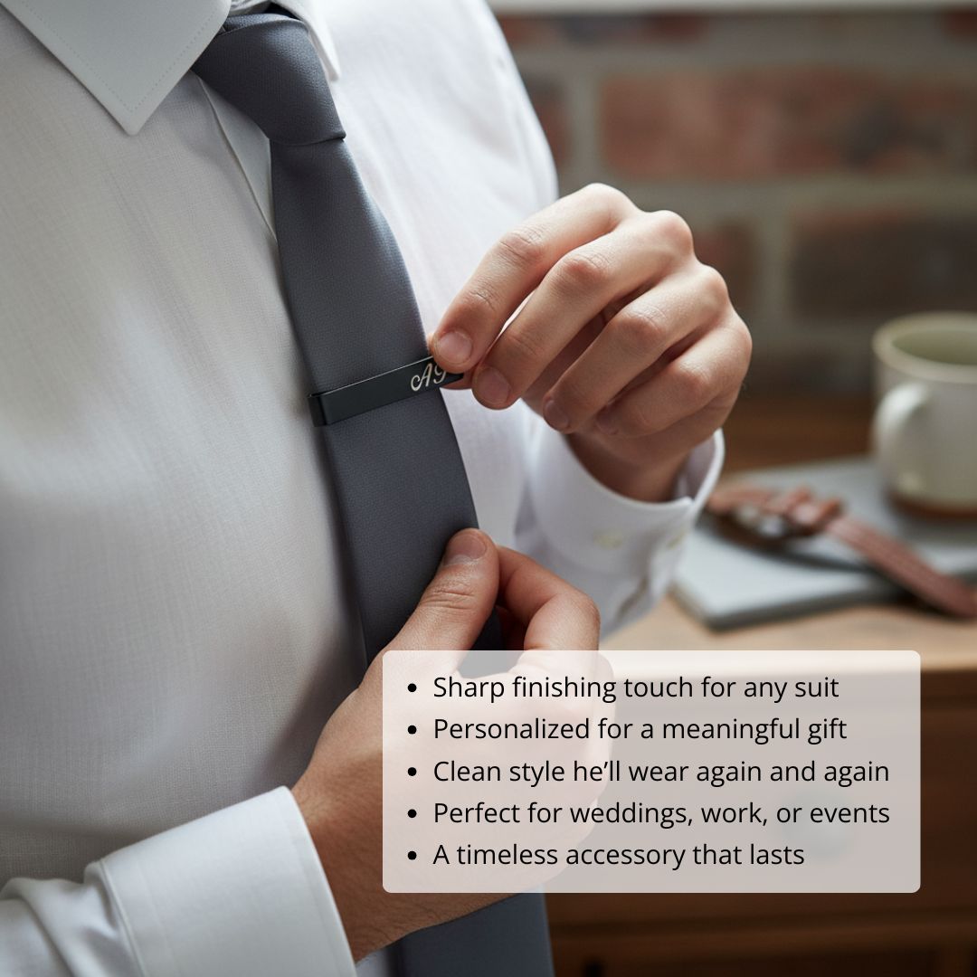 Custom Engraved Tie Clip