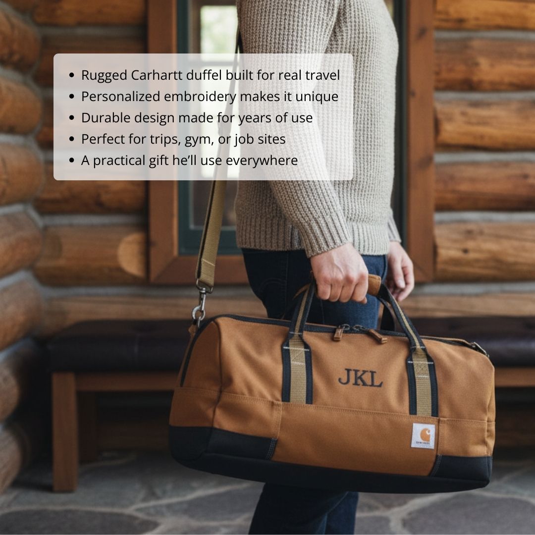 Carhartt Foundry Personalized Duffel