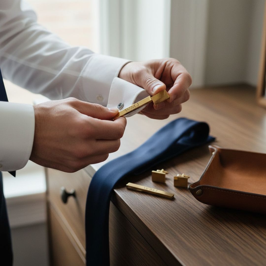 Custom Groomsmen Accessory Set