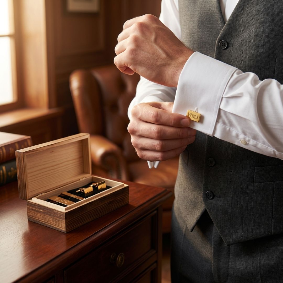 Custom Groomsmen Accessory Set