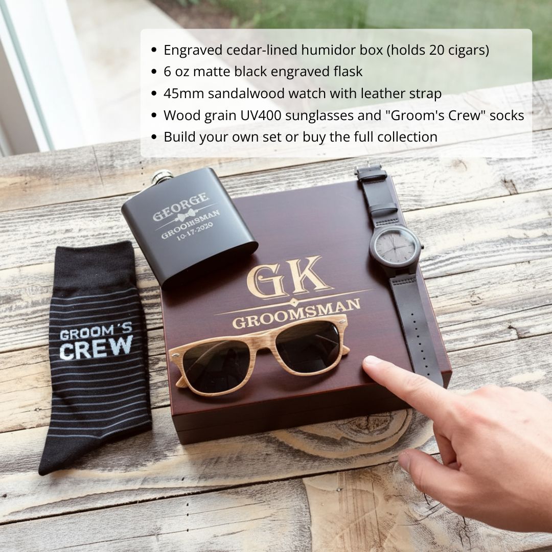 The Wedding Day Wingman Set