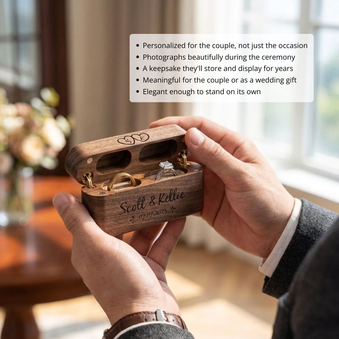 Couples Custom Ring Box