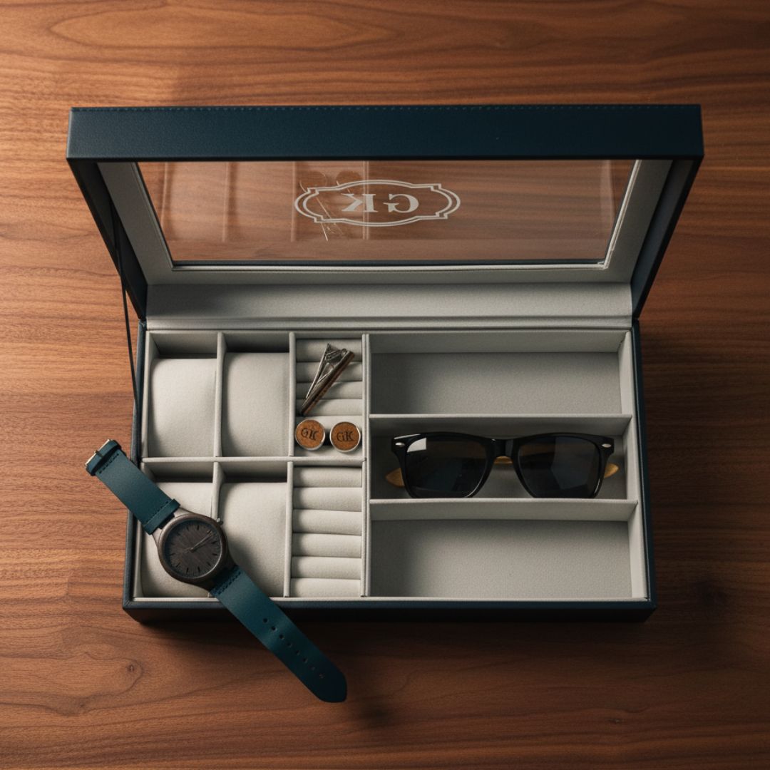 Engraved Organizer Groomsmen Gift Box