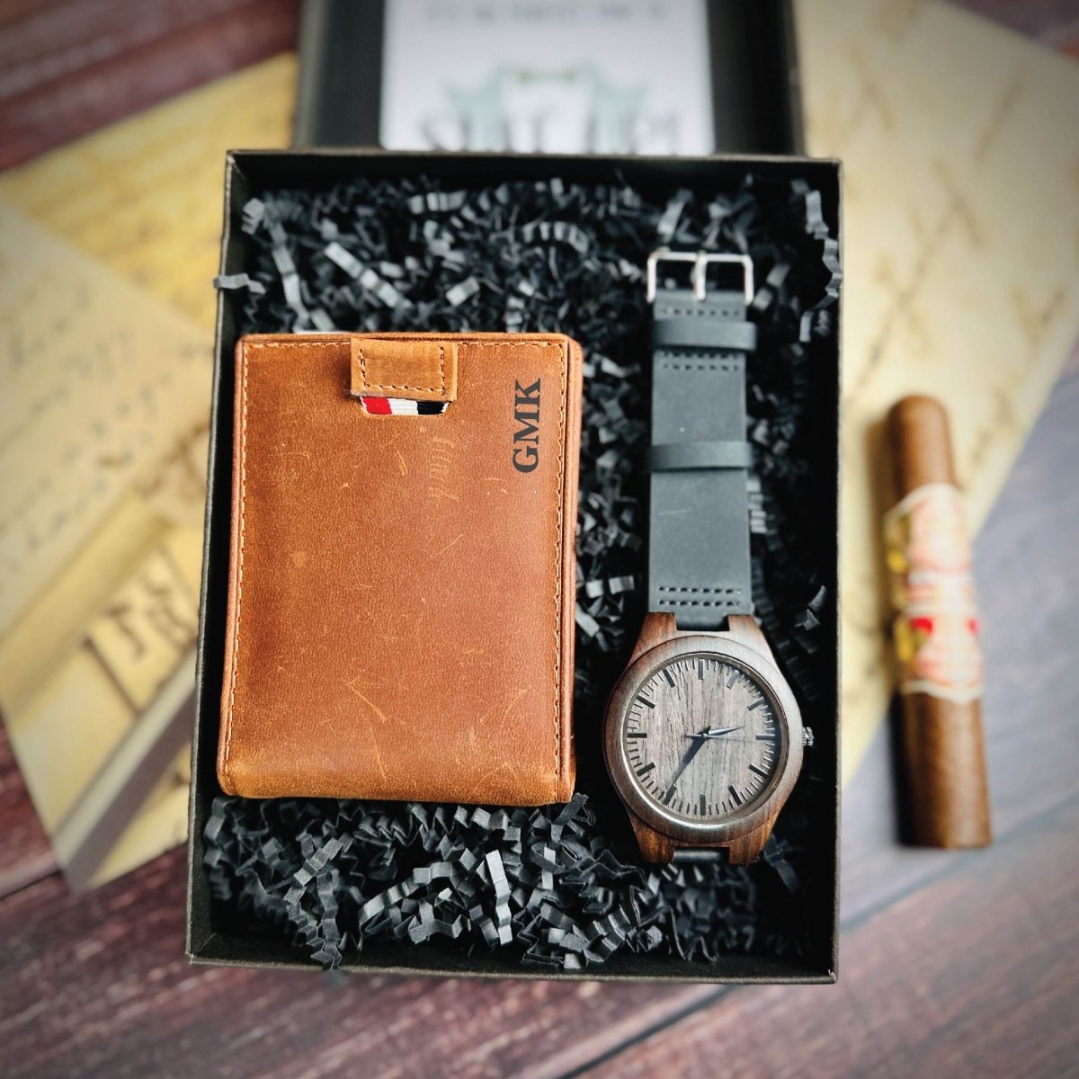 Unique Personalized Time To Suit Up Set Customized Groomsmen Gifts Gifts for Men by Groovy Guy