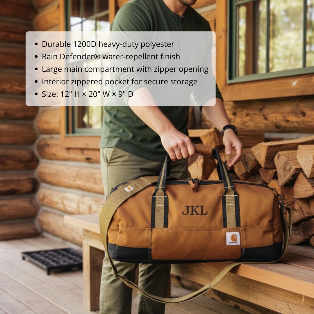 Carhartt Foundry Personalized Duffel