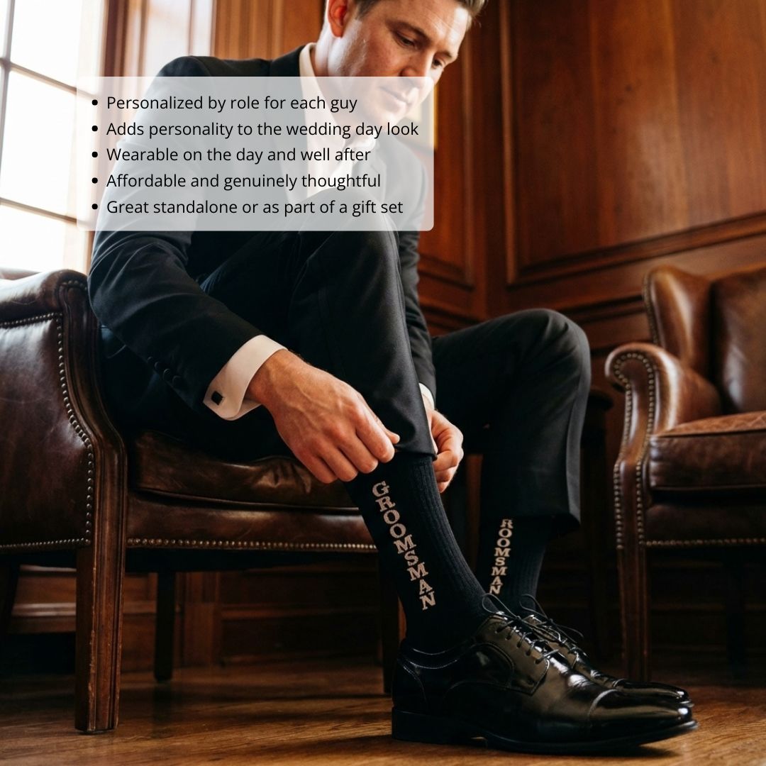 Groomsmen Crew Socks
