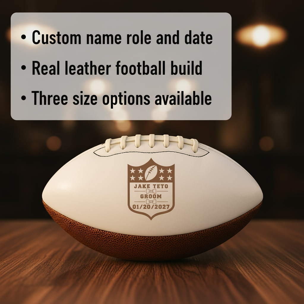 Gridiron Personalized Football
