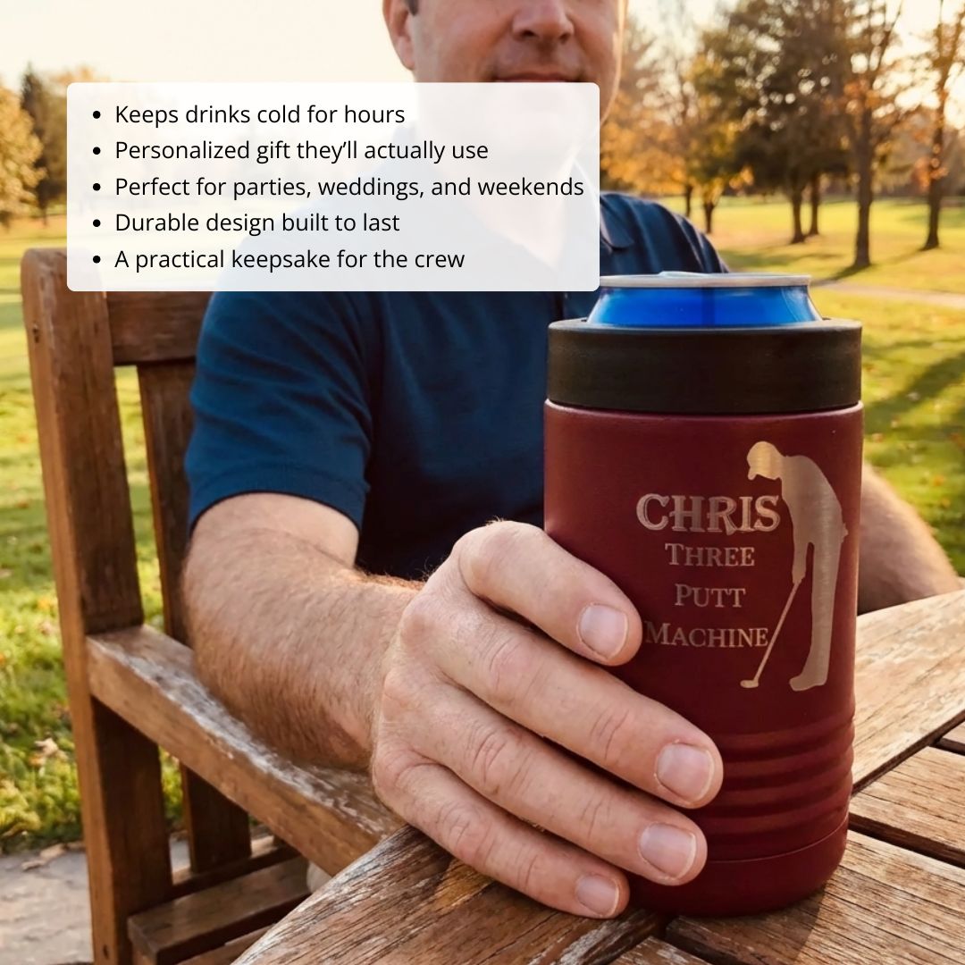 Personalized Groomsmen Can Cooler