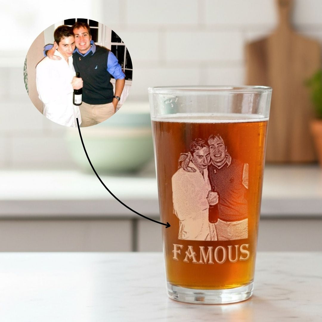 Custom Photo Pint Glass