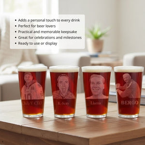 Custom Photo Pint Glass