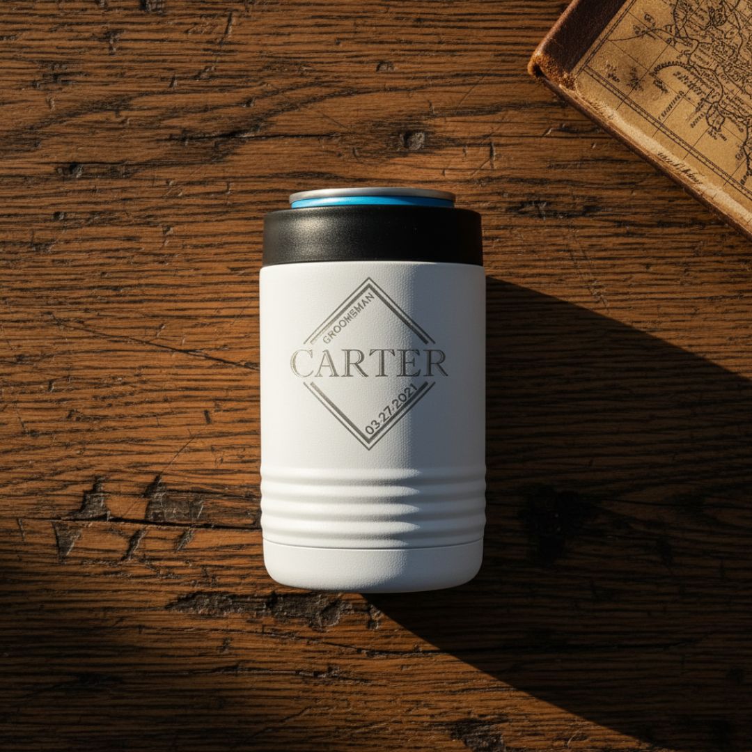 Personalized Groomsmen Can Cooler