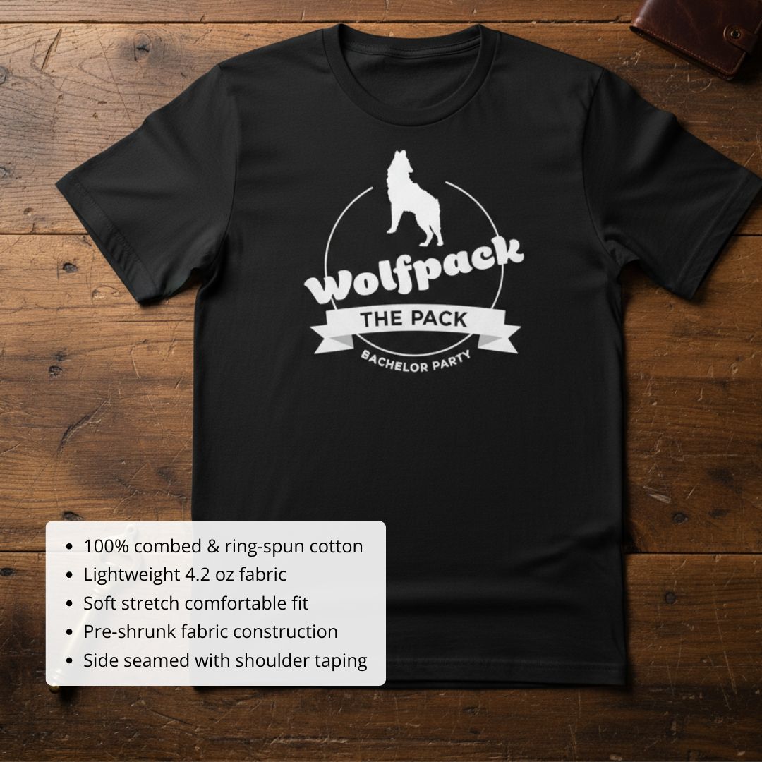 Wolfpack Groomsmen Shirt
