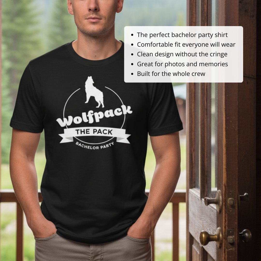 Wolfpack Groomsmen Shirt
