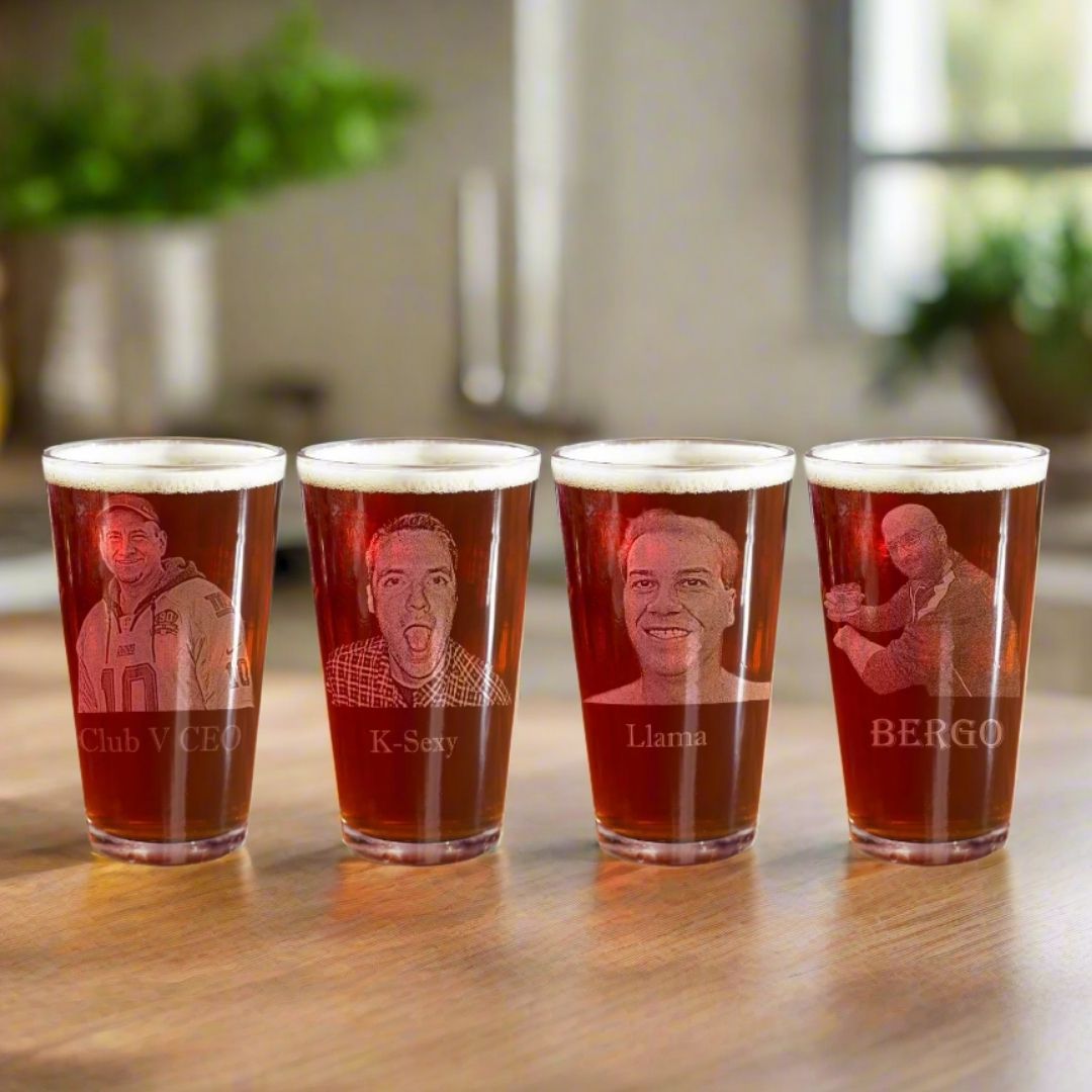 Custom Photo Pint Glass