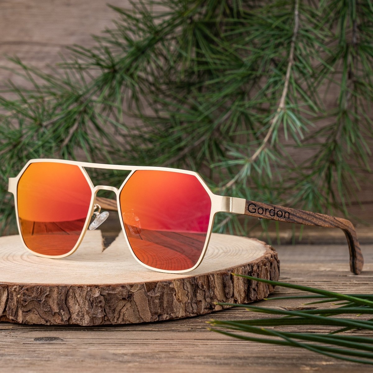 Unique Personalized The Mavericks Customized Sunglasses Gifts for Men by Groovy Guy