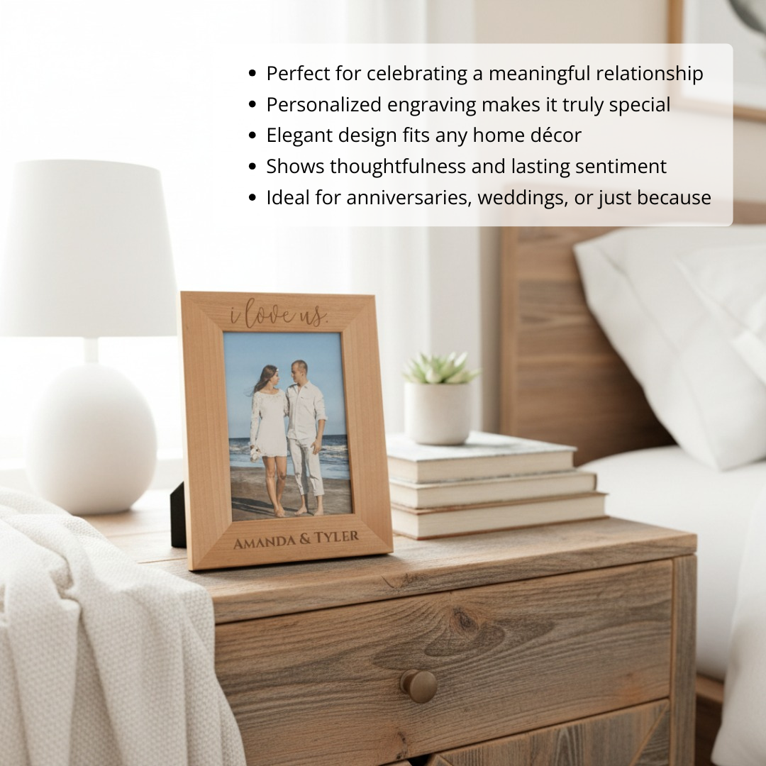 I Love Us Photo Frame