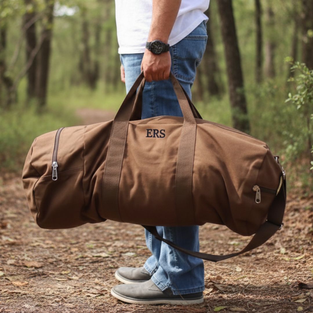 Military-styled Duffle Bag
