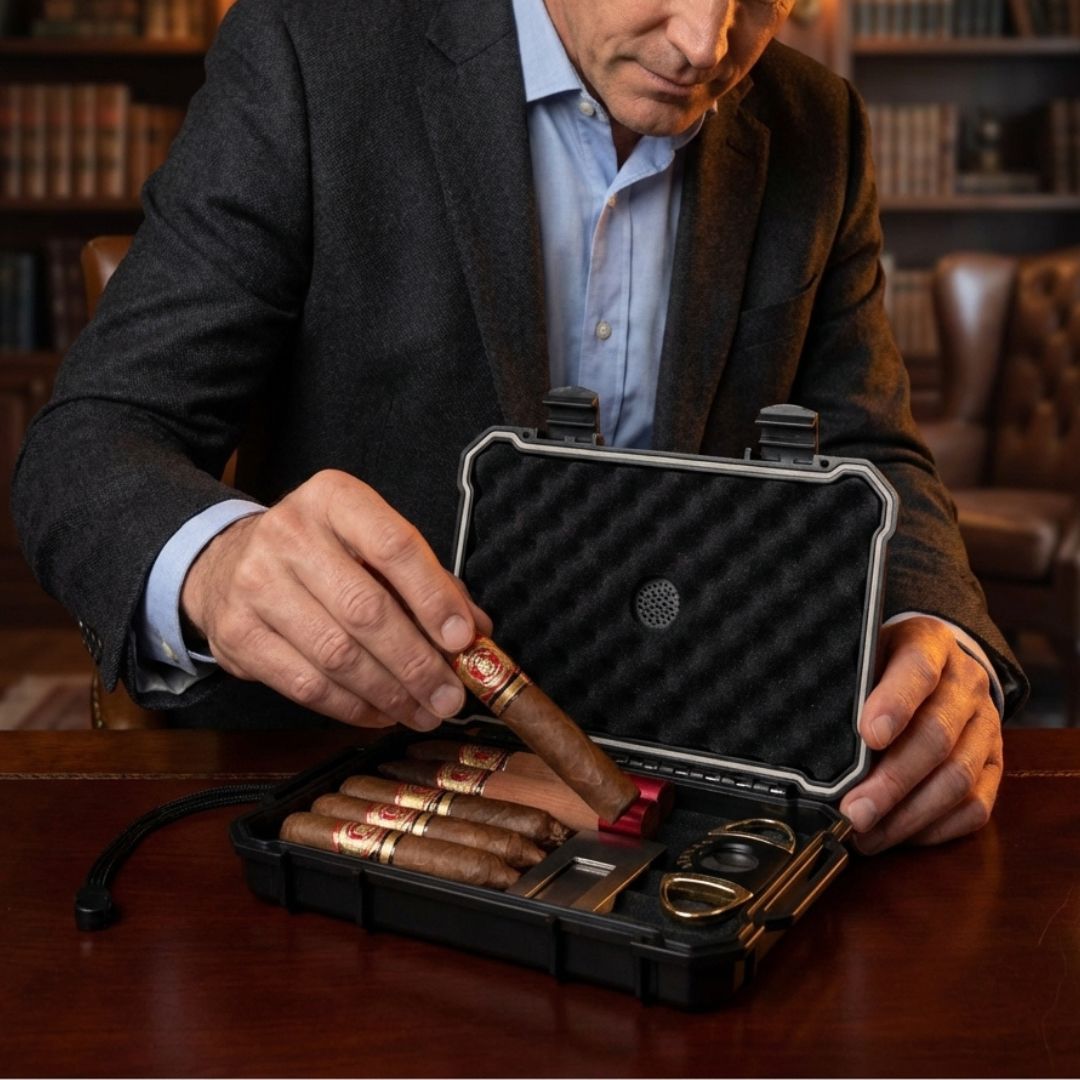 Custom Portable Humidor To-Go