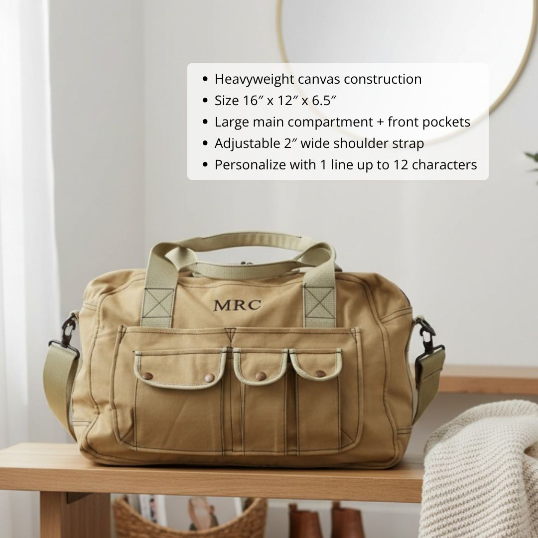 Combat Groomsmen Travel Bag