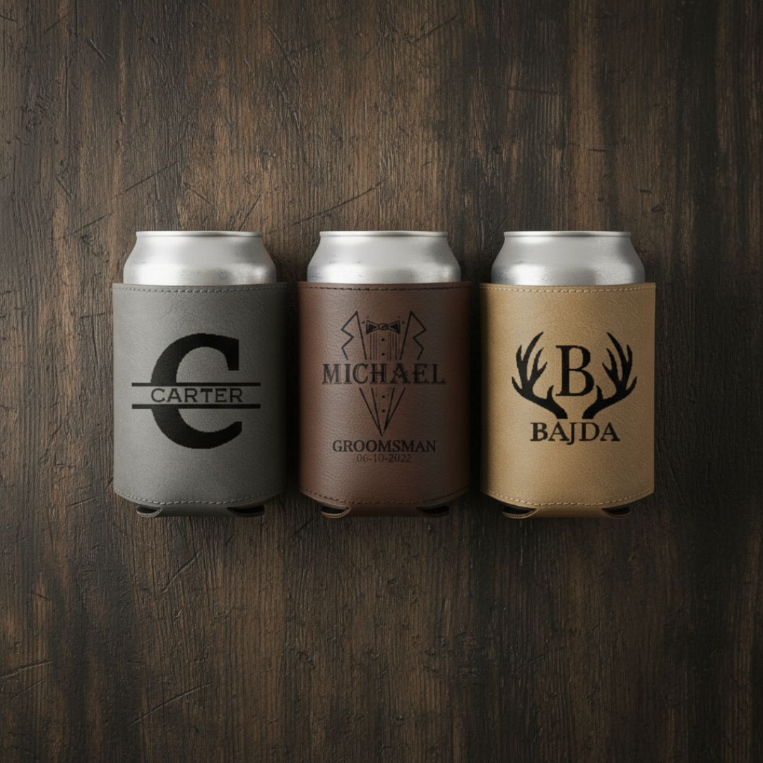 Custom Groomsmen Can Cooler