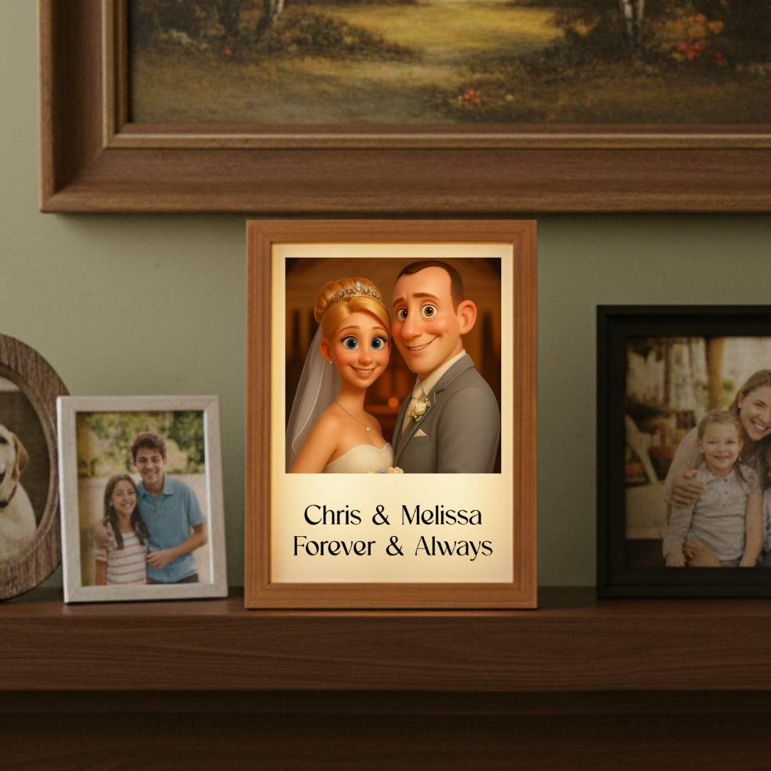 Animated Light-Up Picture Frame