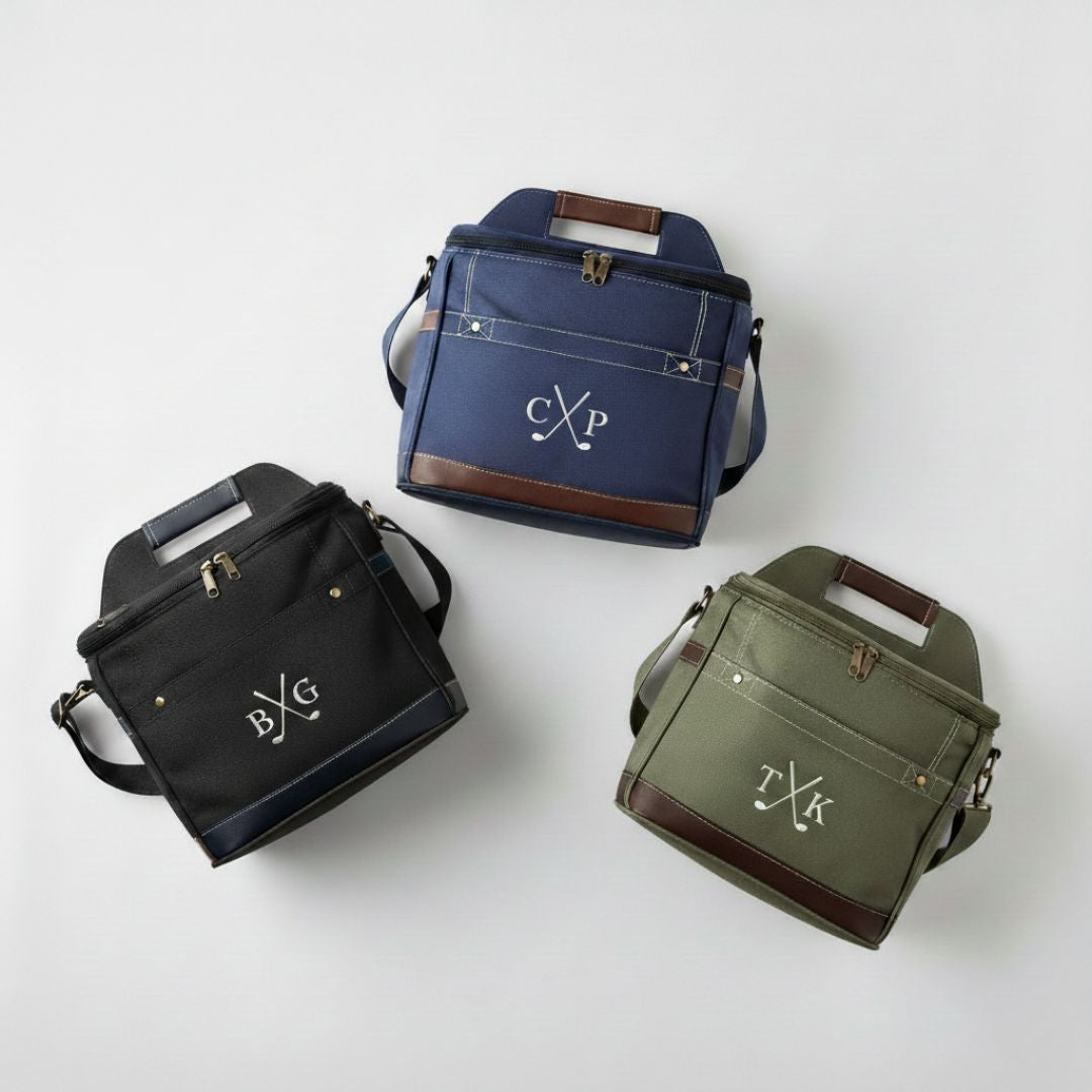 Personalized Par Tee Golf Cooler Gift Set