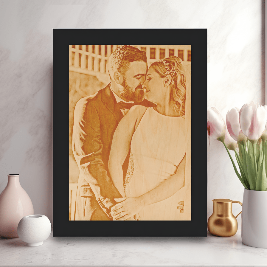 Personalized Memories Etched in Wood for her, Customized Gifts for Women by Groovy Girl Gifts