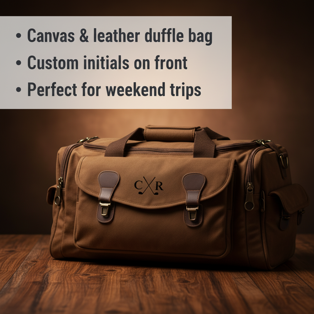 Fairway Classic Personalized Golf Duffle Bag