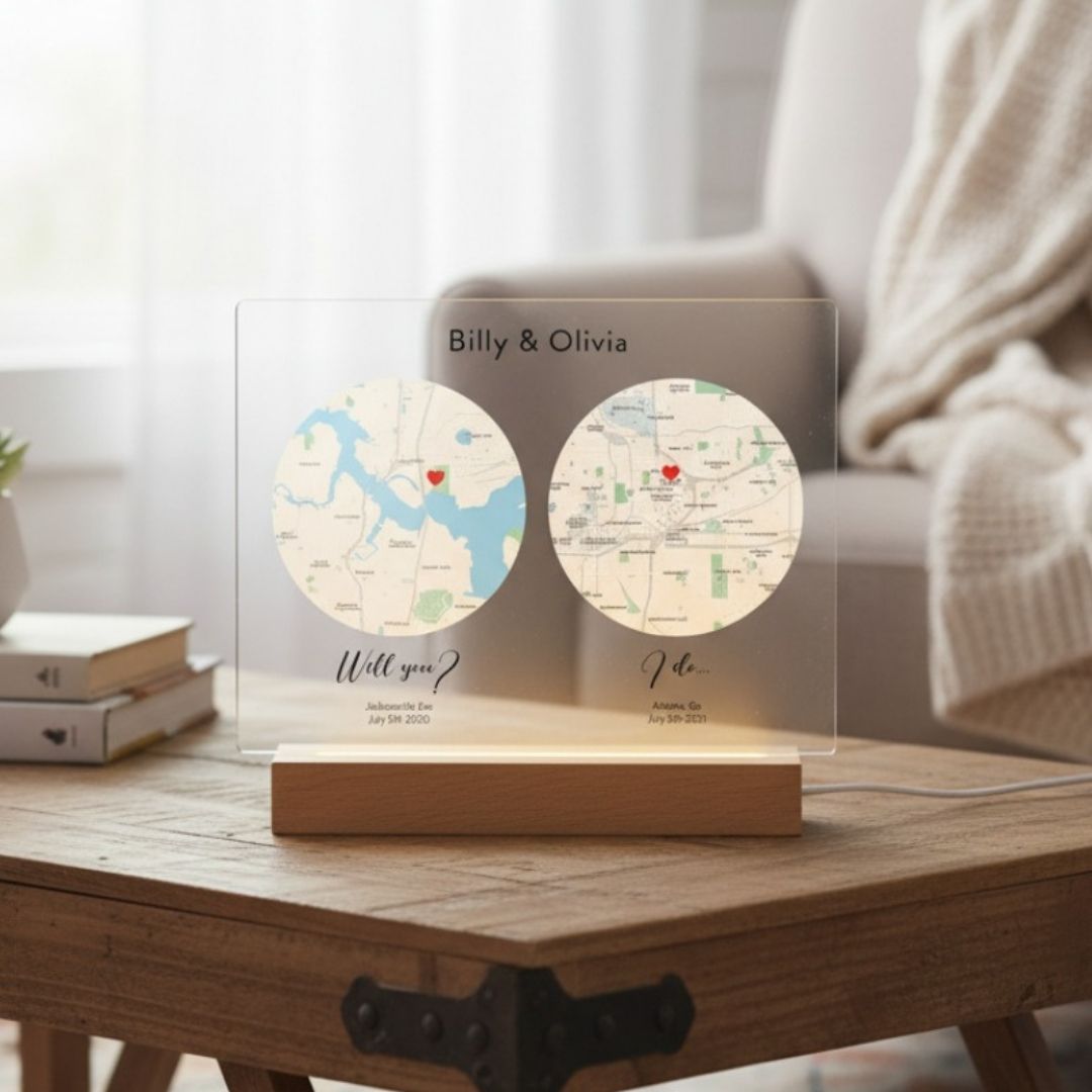 First Date to I Do Romantic Map