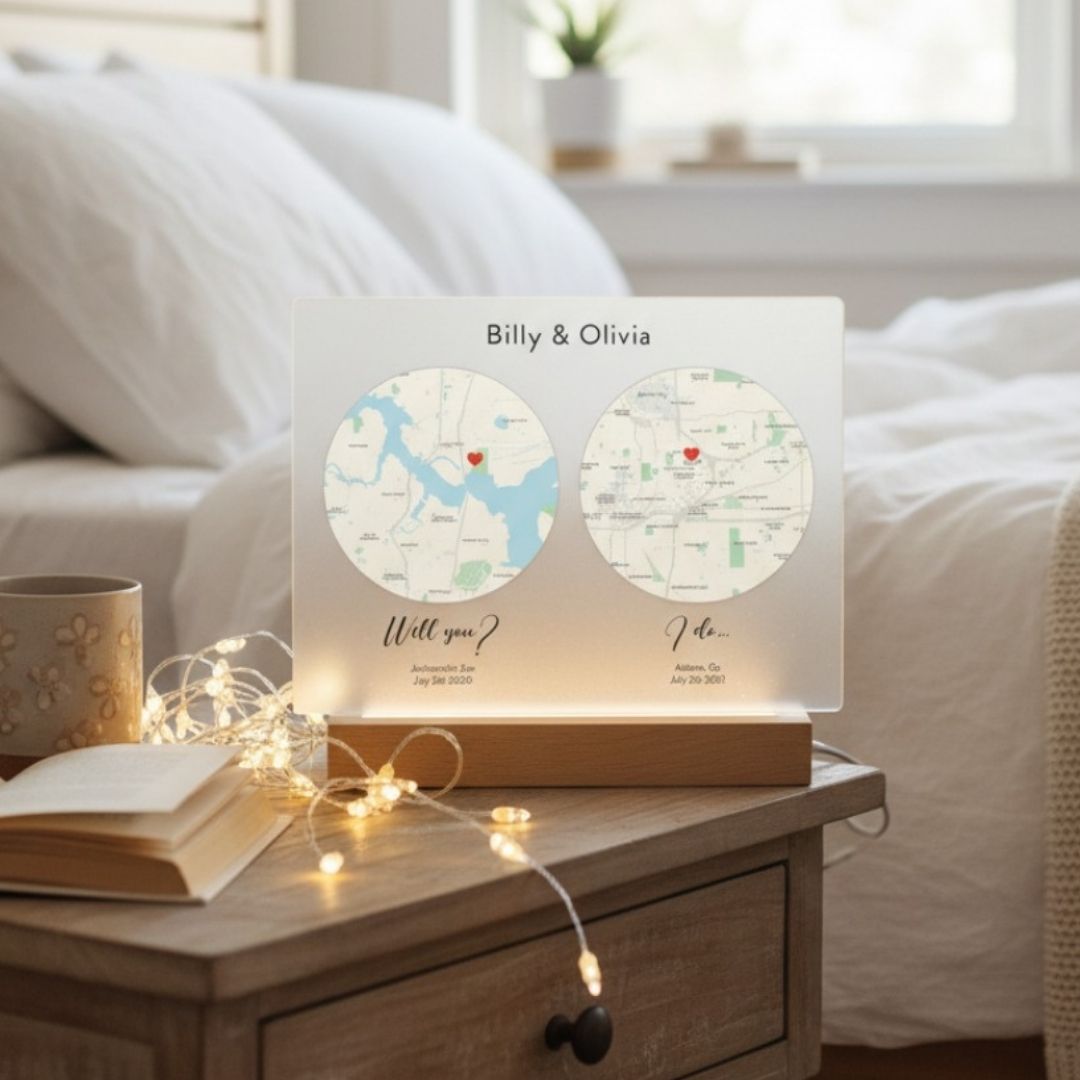 First Date to I Do Romantic Map