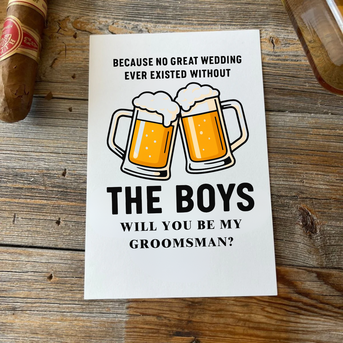 The Boys Wedding Proposal