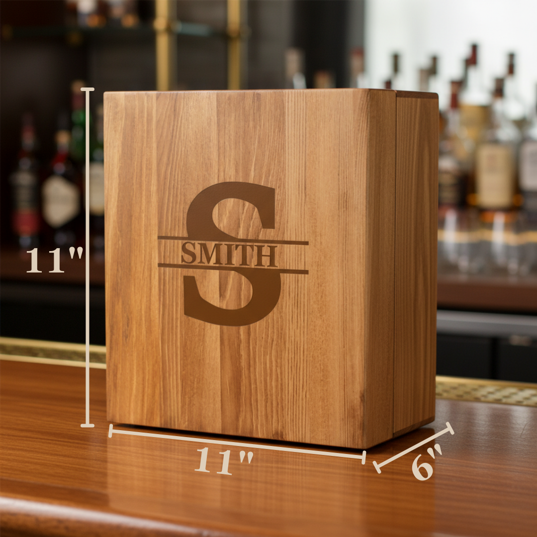 Custom Groomsmen Decanter Gift Set